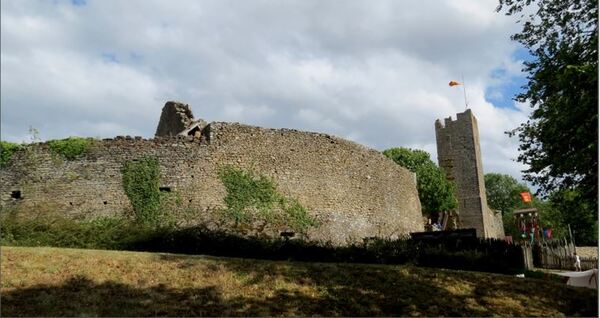 "Deux châteaux-forts de l'Auxois, Thil et Montfort" , un notule d'histoire de Dominique Masson