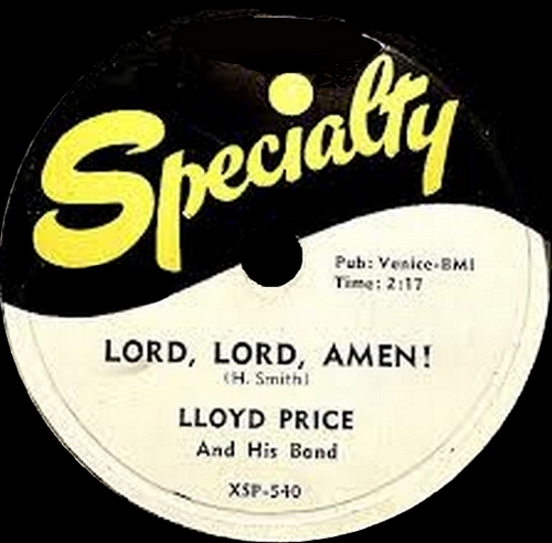 Lloyd Price & His Orchestra : CD " First Flight 1952-1956 " Soul Bag Records DP 67 [ FR ]