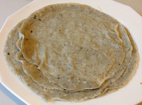 CRÊPES simples sans oeufs