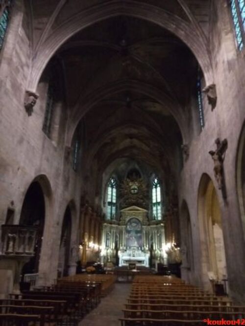 Echappée belle Avignonnaise (fin). La basilique Saint-Pierre.