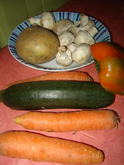 Gâteau aux légumes