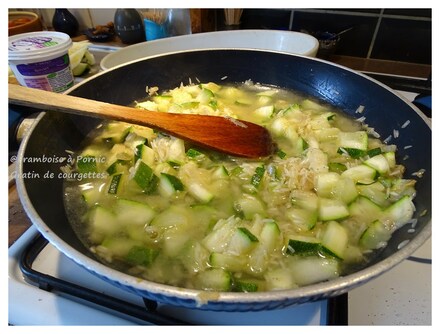 Gratin de courgettes 