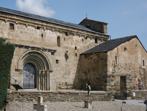 La façade Sud de Sant Esteve