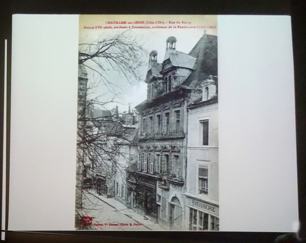 La ville de Châtillon sur Seine pendant la Grande Guerre, en cartes postales, une conférence de Jean Millot