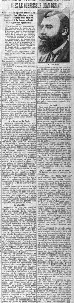 Le Petit Parisien, 3 et 4 mars 1925