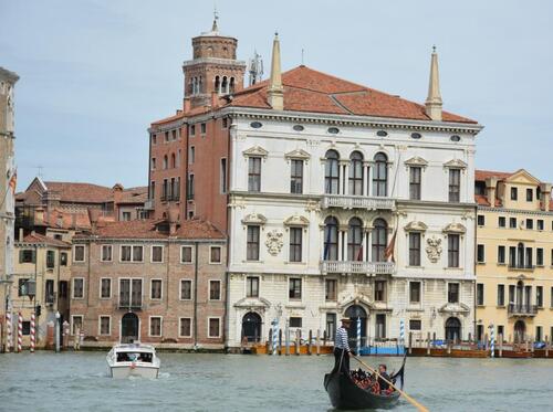 Traversée sur le Grand Canal à Venise