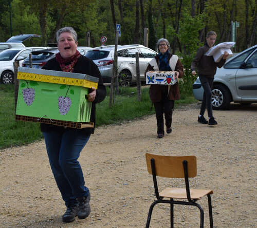 L'arrivée des ruches