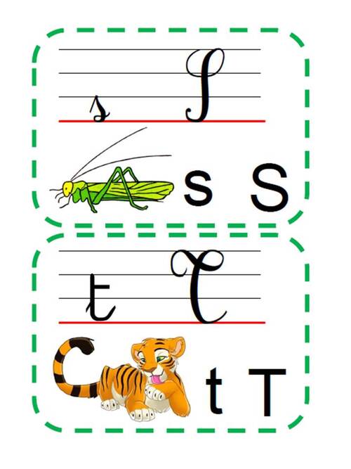 Un alphabet  animalier à afficher