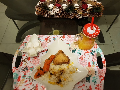 Noël J2 : Mon dîner tranquille avec ma princesse
