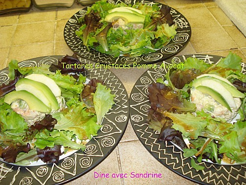 Tartare Crustacés Pomme Avocat 7