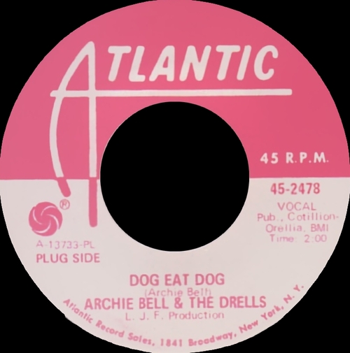Archie Bell & The Drells : Album " Tighten Up " Atlantic Records SC 8181 [ US ]
