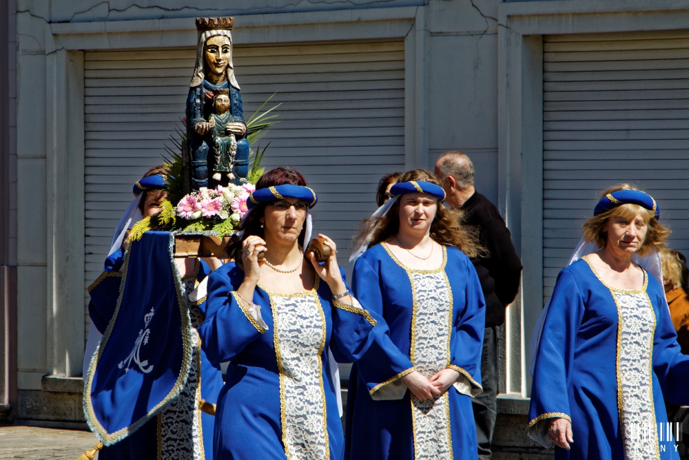 Procession Sainte Waudru de Frameries Edion 2016