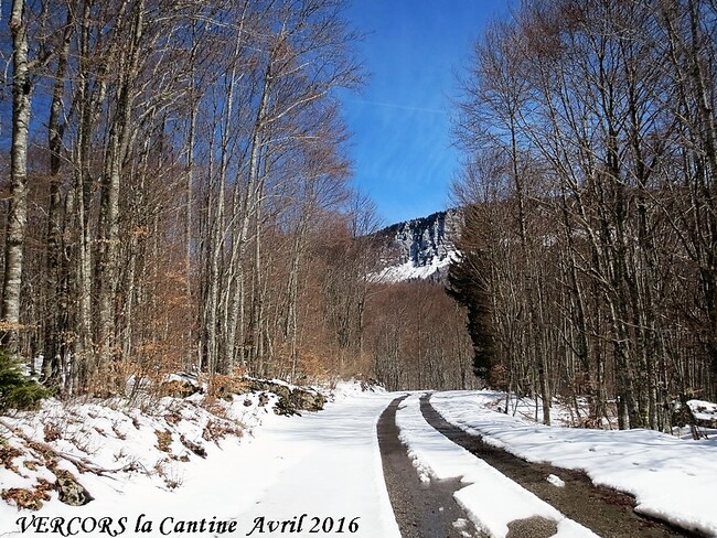 La montagne février et avril 2016 Vercors 