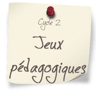 cycle 2 jeux pédagogiques