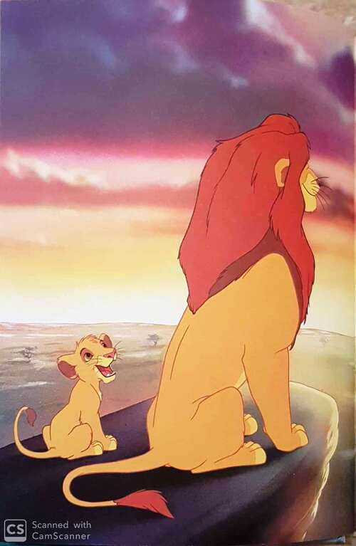 Le roi lion et Simba