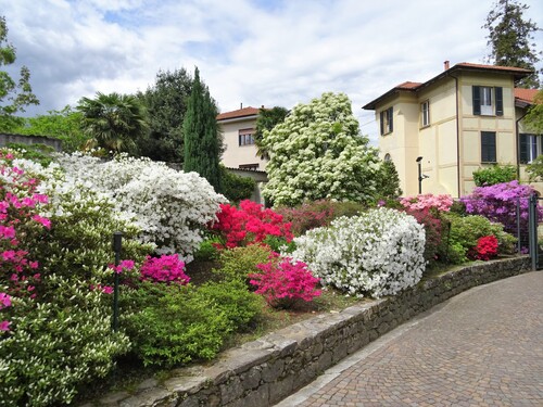 Villa Tarento à Verbiana sur le Lac Mazeur en Italie (photos)