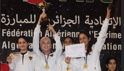MCA Escrime Champion d'Algérie 2023