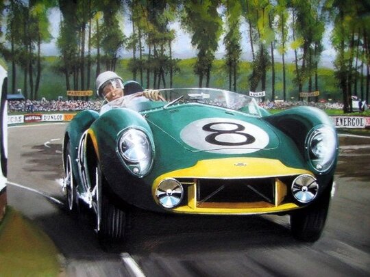 Stirling Moss le Mans 56