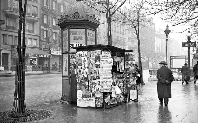 Les kiosques à journaux, une page d'histoire parisienne