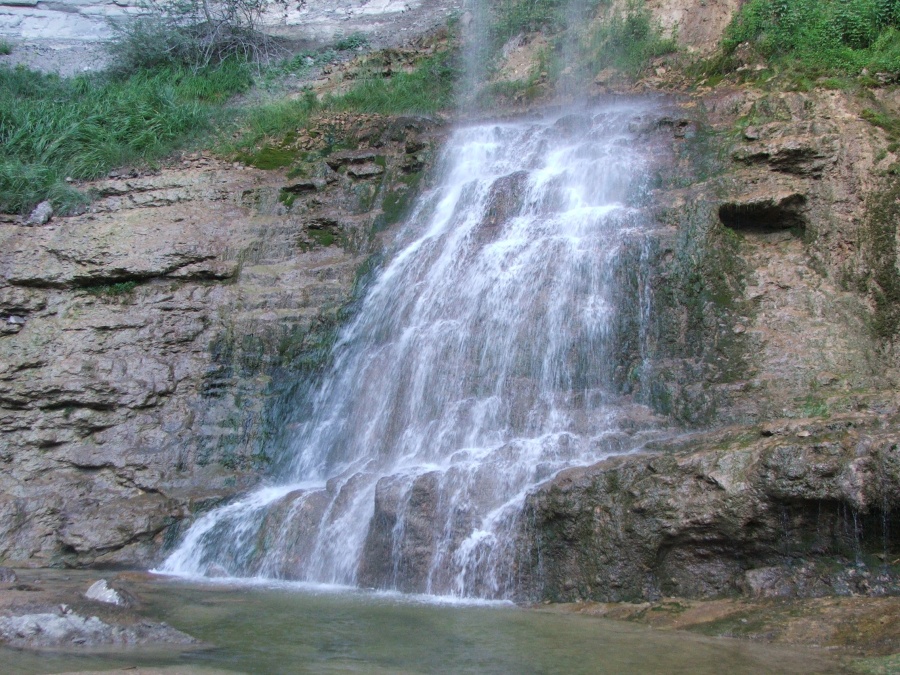 La cascade de la queue de cheval  dans l'Ain