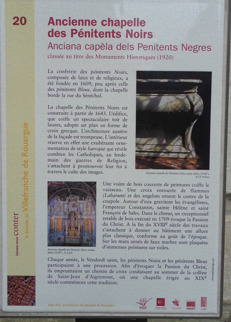 Villefranche de Rouergue 12 :les édifices religieux 