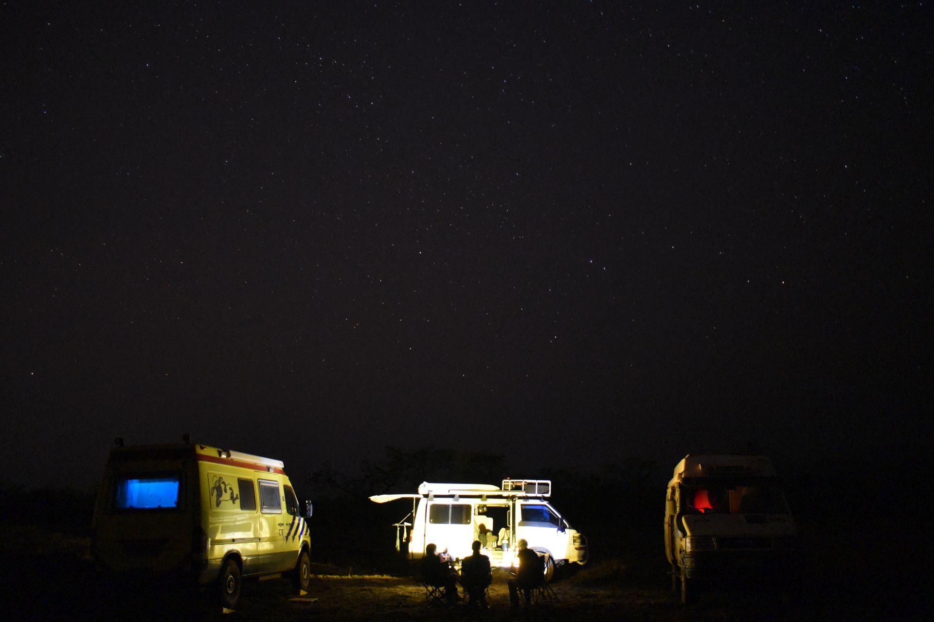Bivouac avec Jean-Michel et Line