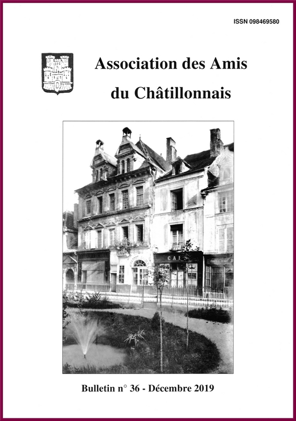 Le bulletin 2020 des Amis du Châtillonnais est paru !