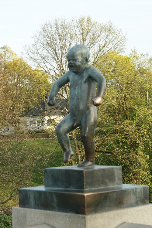 Les sculptures du parc Vigeland à Oslo
