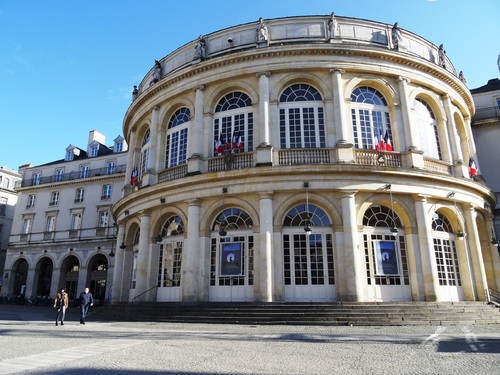 Rennes: autour de l'Hôtel de ville (photos)