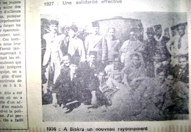 MCA 1936 à Biskra
