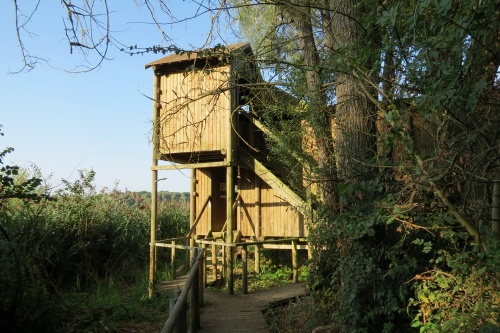 Le camp de baguage du lac de Marcenay...