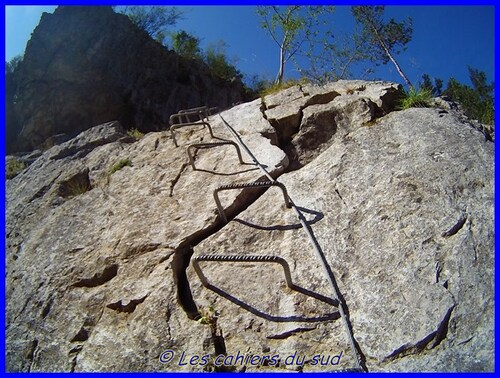 Devoluy, la via ferrata des étroits