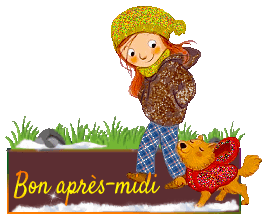 Blinkie Bon aprs-midi, gif anime