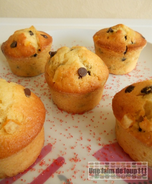 Muffins Choc'Orange