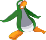Pingouins verts