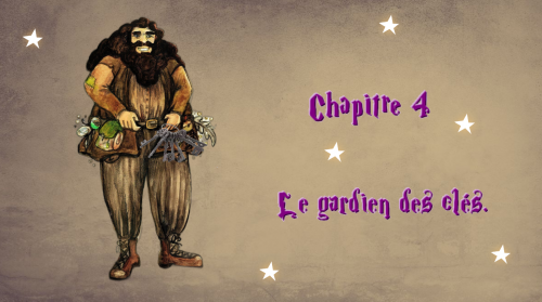 liens extraits vidéos, persos et lieux + résumé chap4 T1 Le gardien des clés