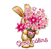 gif animé, blinkie,BISOUS,signature animee