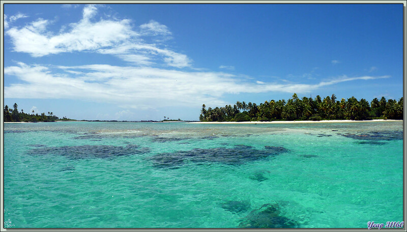 Départ pour "l'Ile aux Récifs" - Rangiroa - Tuamotu - Polynésie française