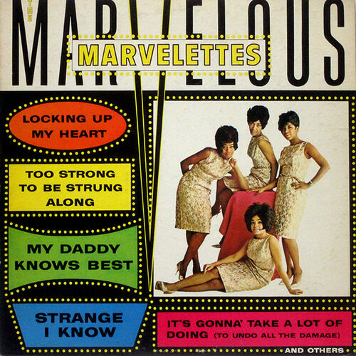 The Marvelettes : Album " The Marvelous Marvelettes " Tamla Records TM 237 [ US ]