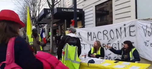 Acte LXV,, des gilets jaunes toujours présents au niveau national