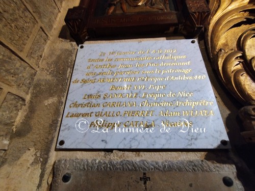 Antibes, la cathédrale Notre-Dame de l'Immaculée Conception