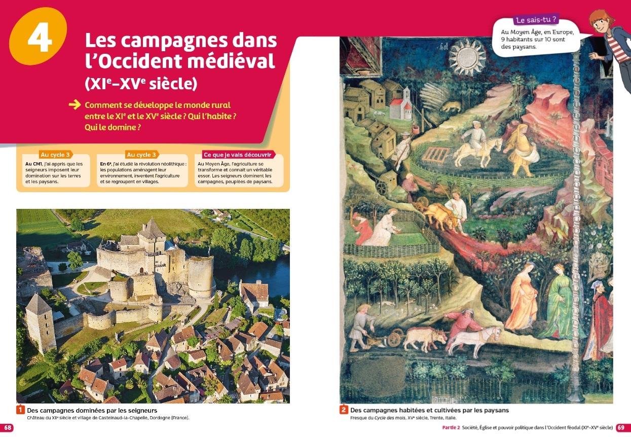 Les Campagnes Dans L Occident Medieval Xie Xve Siecle Pericles 64