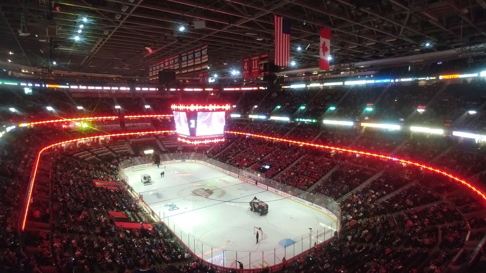 Ottawa Senators Home Opener Againt Toronto Maple Leafs on October 14th 2021