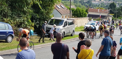 3e étape du Tour de l'Avenir en Seine-et-Marne. 