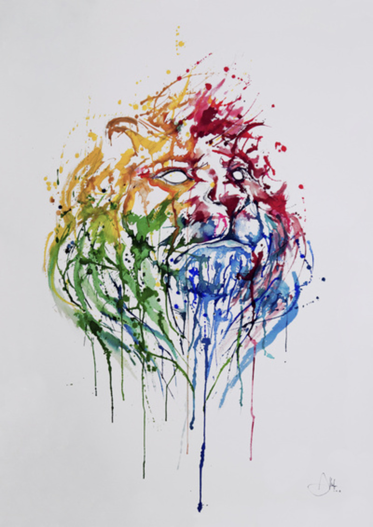 Marc ALLANTE : pluie de couleurs