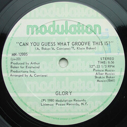 Glory - Can You Guess What Groove This Is