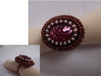 cabochon dentelle01bague