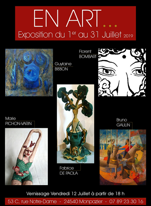 Exposition Galerie EN ART à MONPAZIER (24)