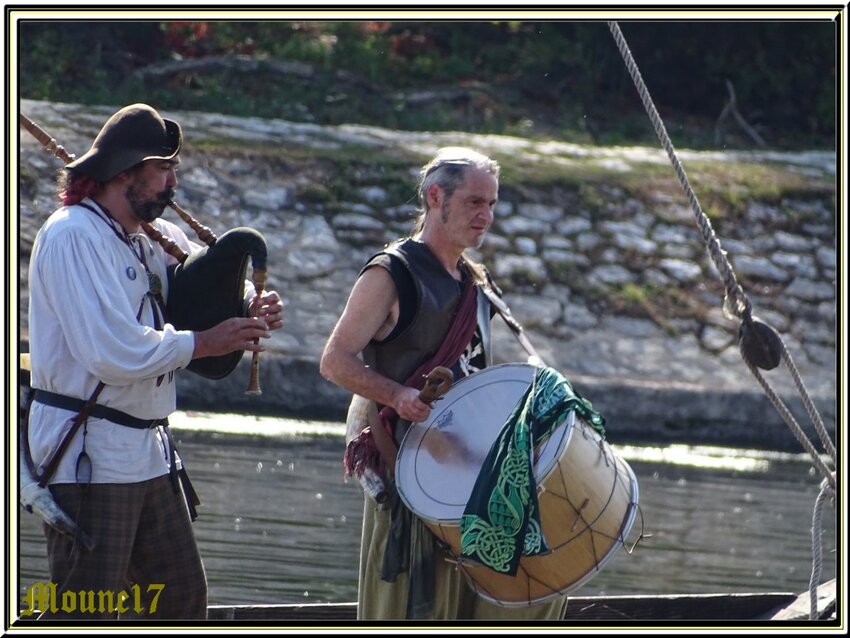 La parade des bateaux au festival de Loire 2017