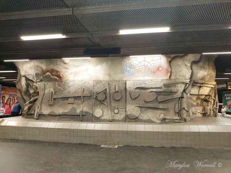 Suède : Stockholm le métro
